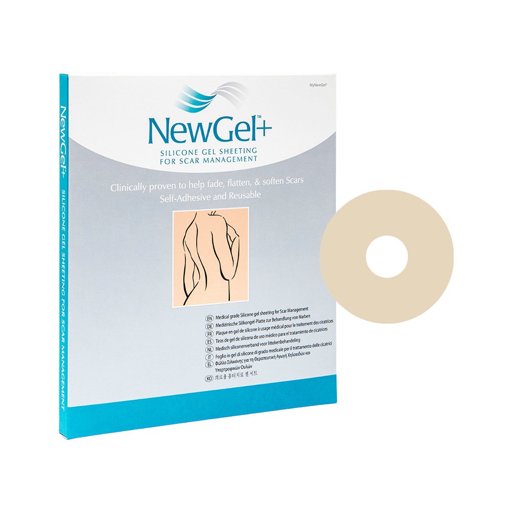 New Gel+ Kruhová béžová náplast - areola (2 ks)