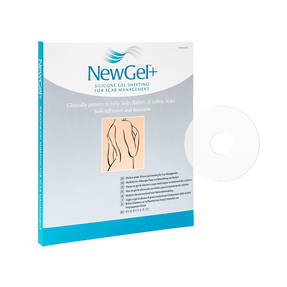 New Gel+ Kruhová průhledná náplast - areola (2 ks)